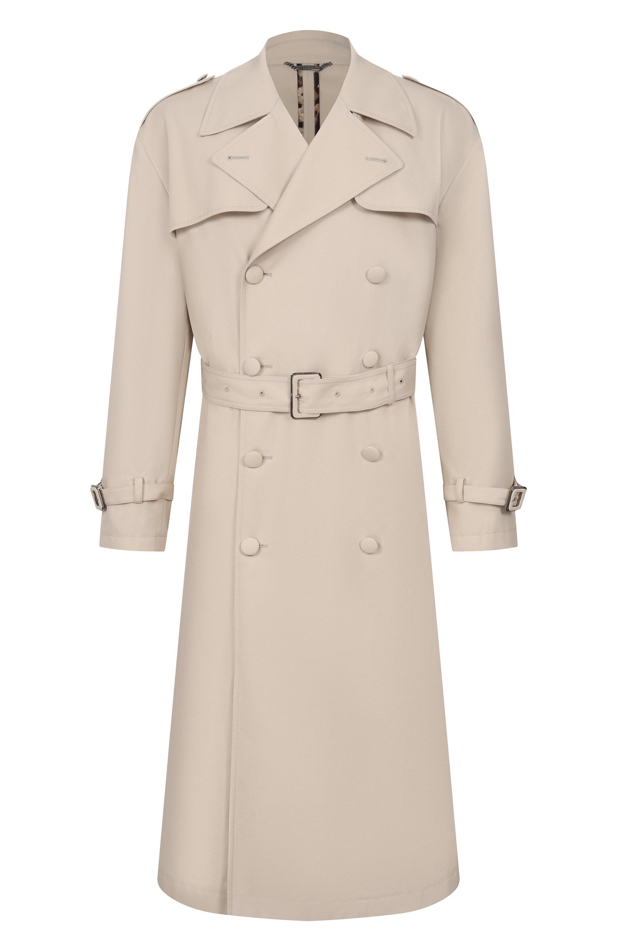 Тренч DOLCE & GABBANA светло-бежевого цвета по цене 484000 руб., арт. G057JT/HUMVM, фото 1 Тренч DOLCE & GABBANA, арт. G057JT/HUMVM, фото 1