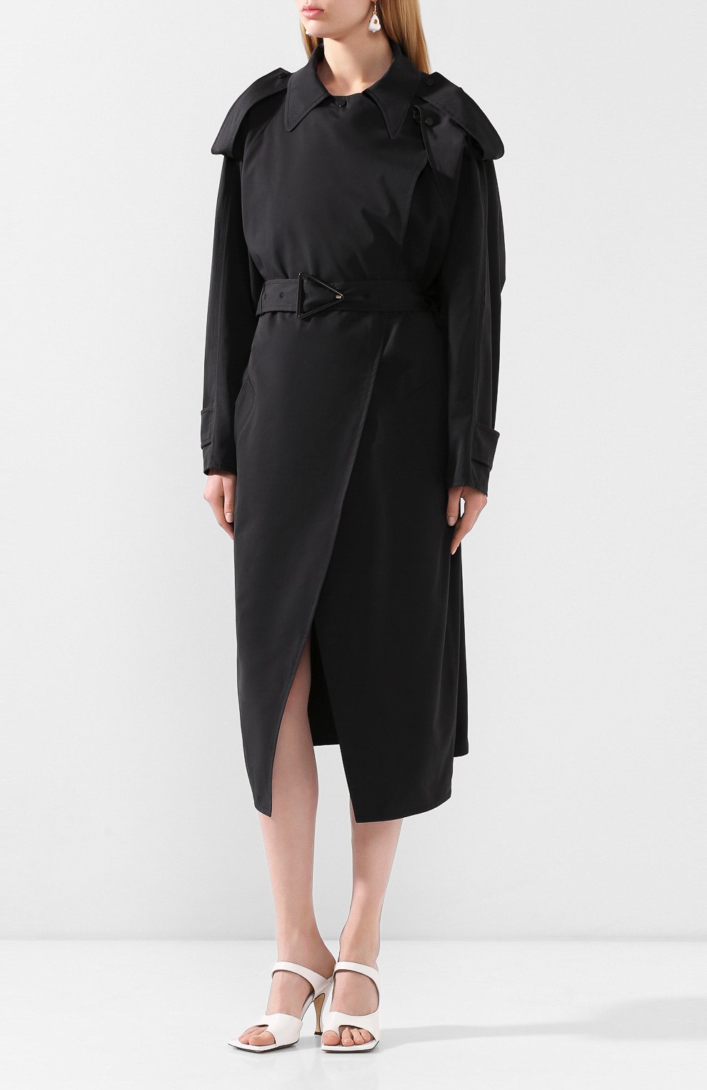 Хлопковый тренч BOTTEGA VENETA, арт. 616562/VA5Y0, фото 3