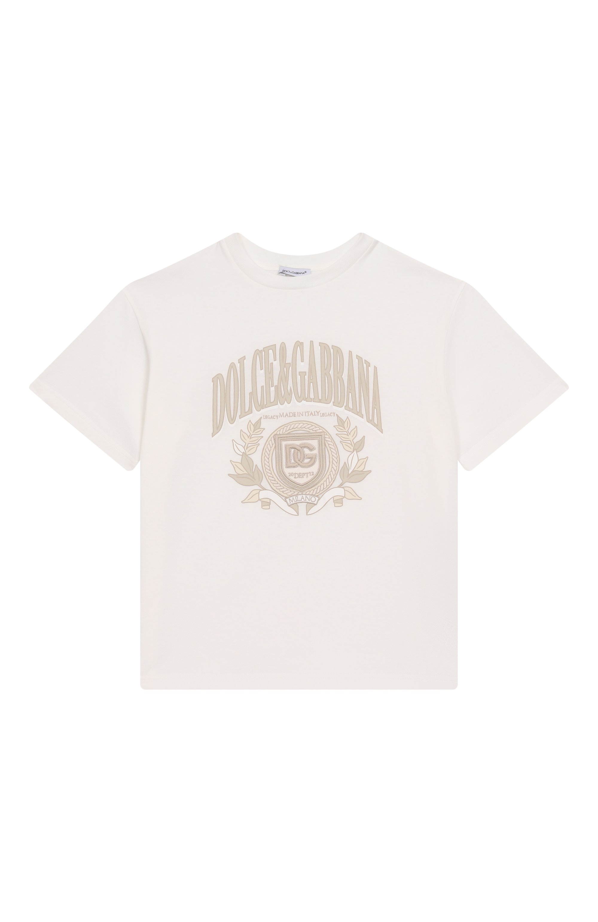 Хлопковая футболка DOLCE & GABBANA, арт. L4JTHV/G70K2/8-14, фото 1