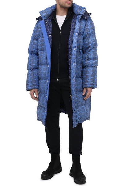 Кожаный пуховик ZILLI SPORT, арт. MAU-YD003-SDB00/0001, фото 2