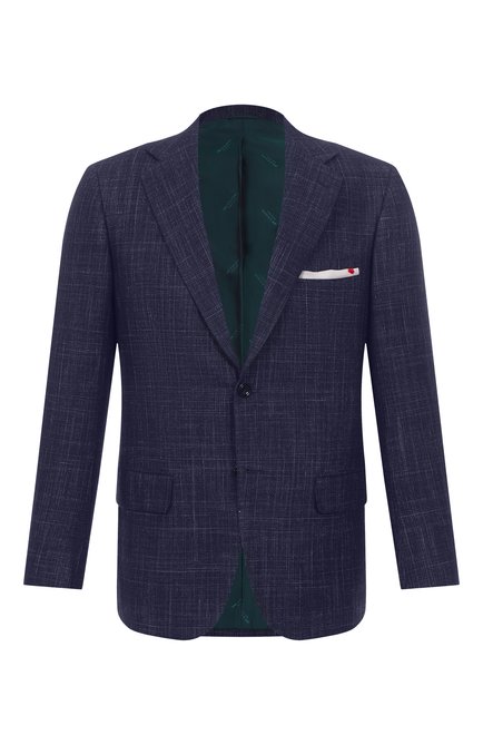 Мужской пиджак из кашемира и шерсти KITON, арт. UA81K0103A_1