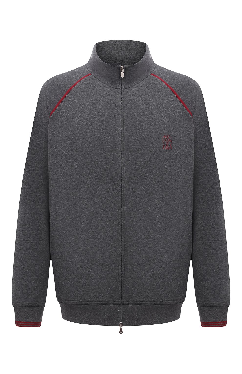 Хлопковая толстовка BRUNELLO CUCINELLI, арт. M0T359276W, фото 1