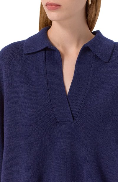 Поло из шерсти и кашемира EMPORIO ARMANI, арт. EW003197/AF20114, фото 5