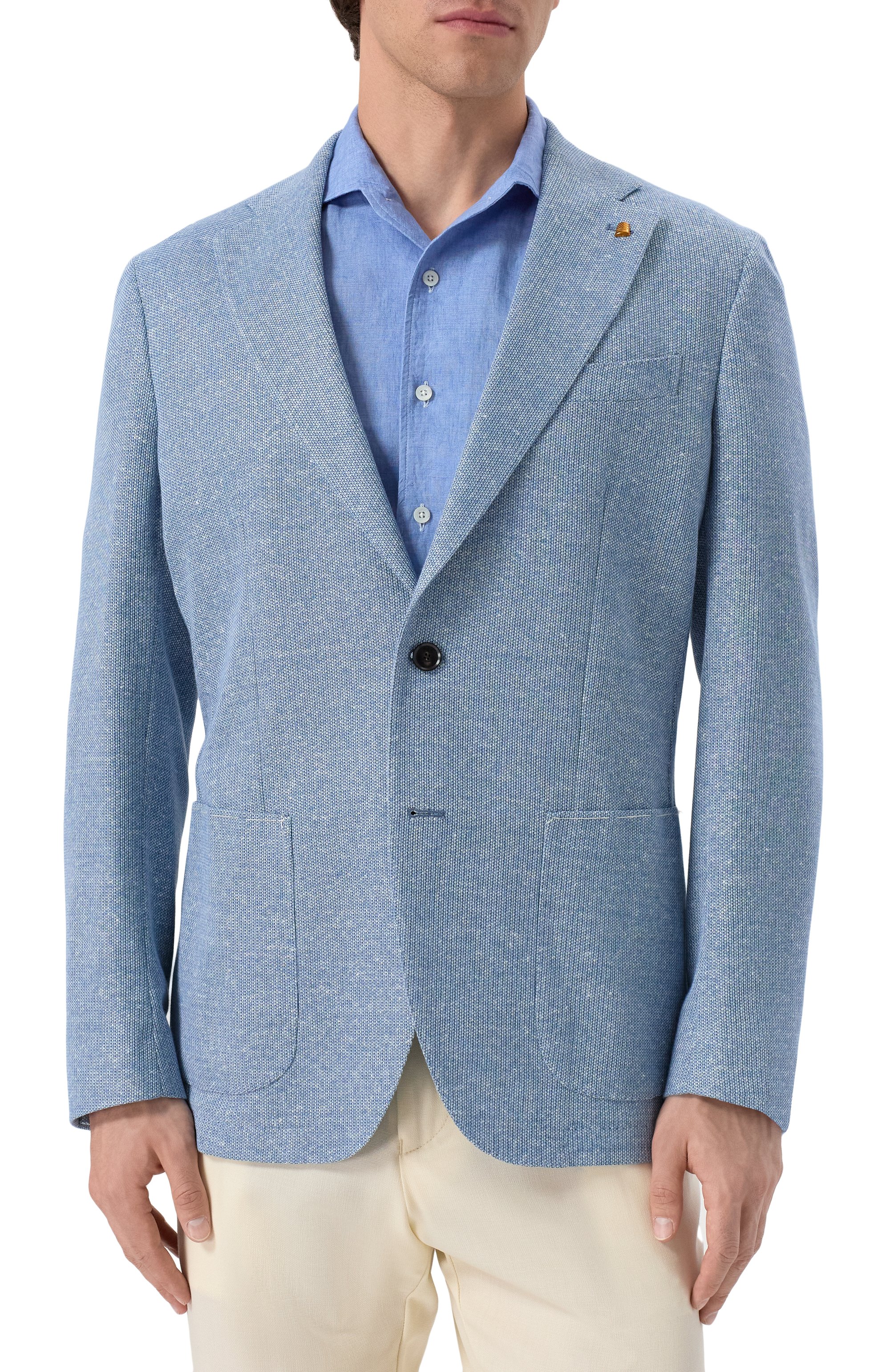 Хлопковый пиджак SARTORIA LATORRE, арт. JEF74/JH132, фото 5