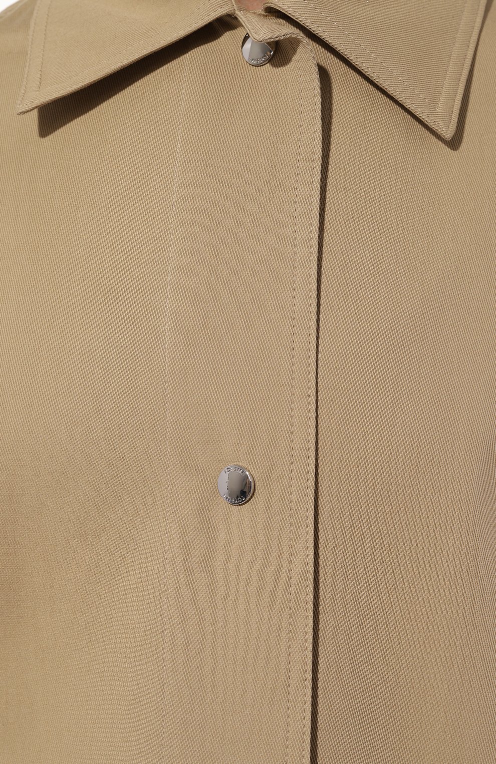 Хлопковая куртка TOTEME бежевого цвета по цене 69950 руб., арт. 241-WR01050-FB0103, фото 5 Хлопковая куртка TOTEME, арт. 241-WR01050-FB0103, фото 5