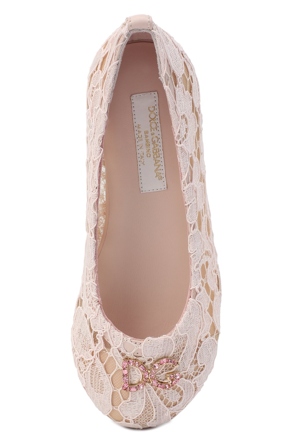 Балетки DOLCE & GABBANA, арт. D10430/AJ652/24-28, фото 4
