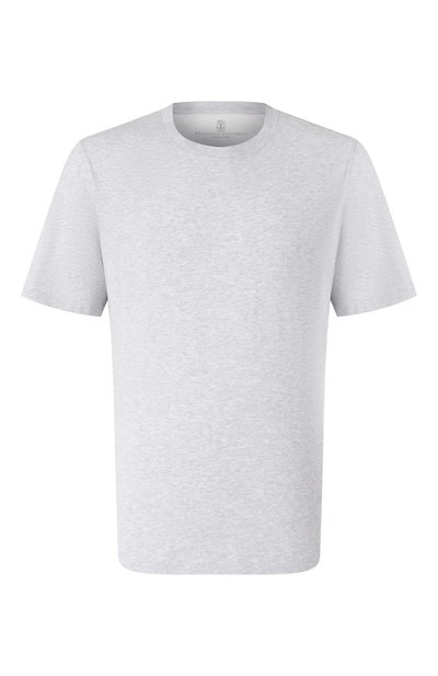 Мужская хлопковая футболка BRUNELLO CUCINELLI, арт. M0B131308