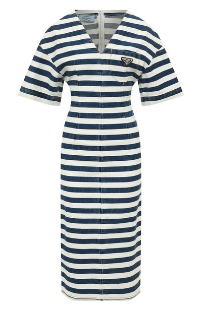 Женское джинсовое платье PRADA, арт. GFA127-10G2-F0008-221
