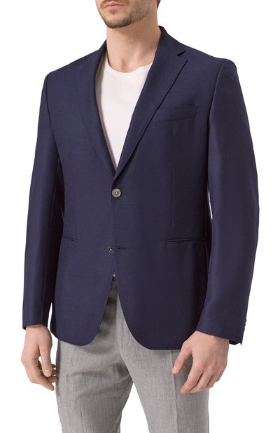 Шерстяной пиджак BOSS, арт. 50535010, фото 4