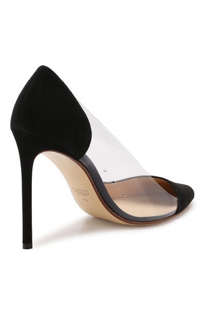 Замшевые туфли FRANCESCO RUSSO, арт. R1P489/SUEDE/PVC, фото 4