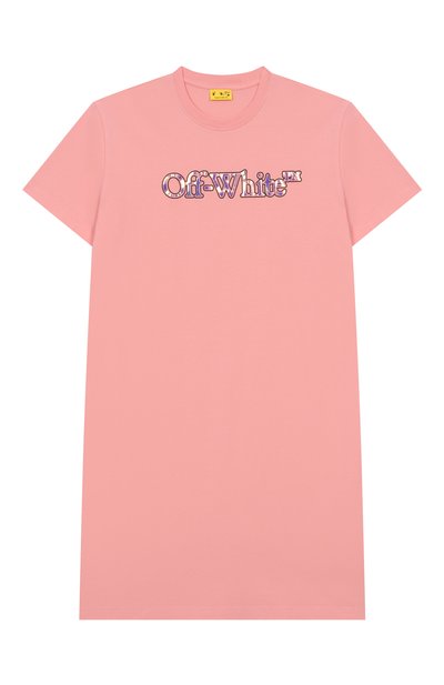 Хлопковое платье OFF-WHITE, арт. 0GDB030S25JER001/12+, фото 1