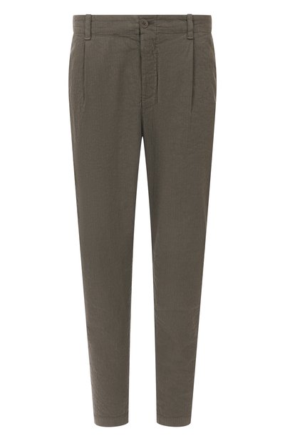 Мужская брюки из хлопка и льна TRANSIT, арт. CFUTRWJ191