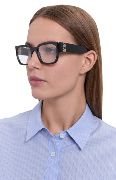 Оправа GCDS черного цвета по цене 18950 руб., арт. GD5029 001, фото 3 Оправа GCDS, арт. GD5029 001, фото 3