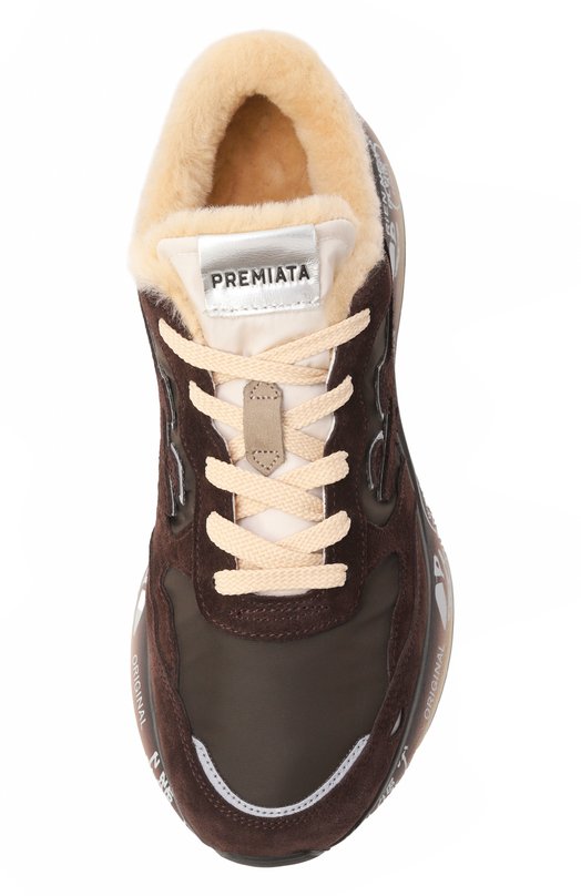 Комбинированные кроссовки Lauryn Premiata LAURYN/VAR 7893M Коричневый  LAURYN/VAR 7893M Фото 6