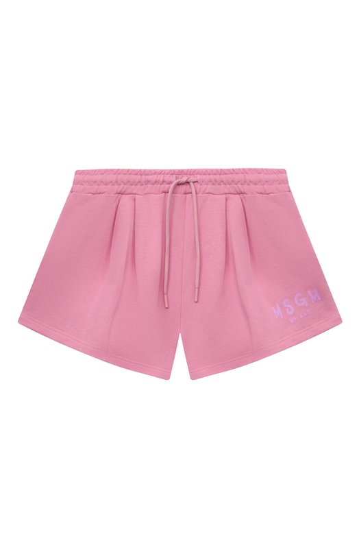 

Хлопковые шорты MSGM kids, Розовый