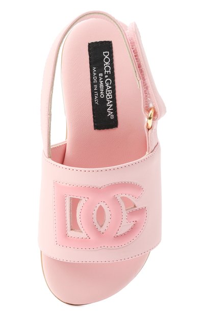 Кожаные сандалии DOLCE & GABBANA, арт. D20100/A1114, фото 4