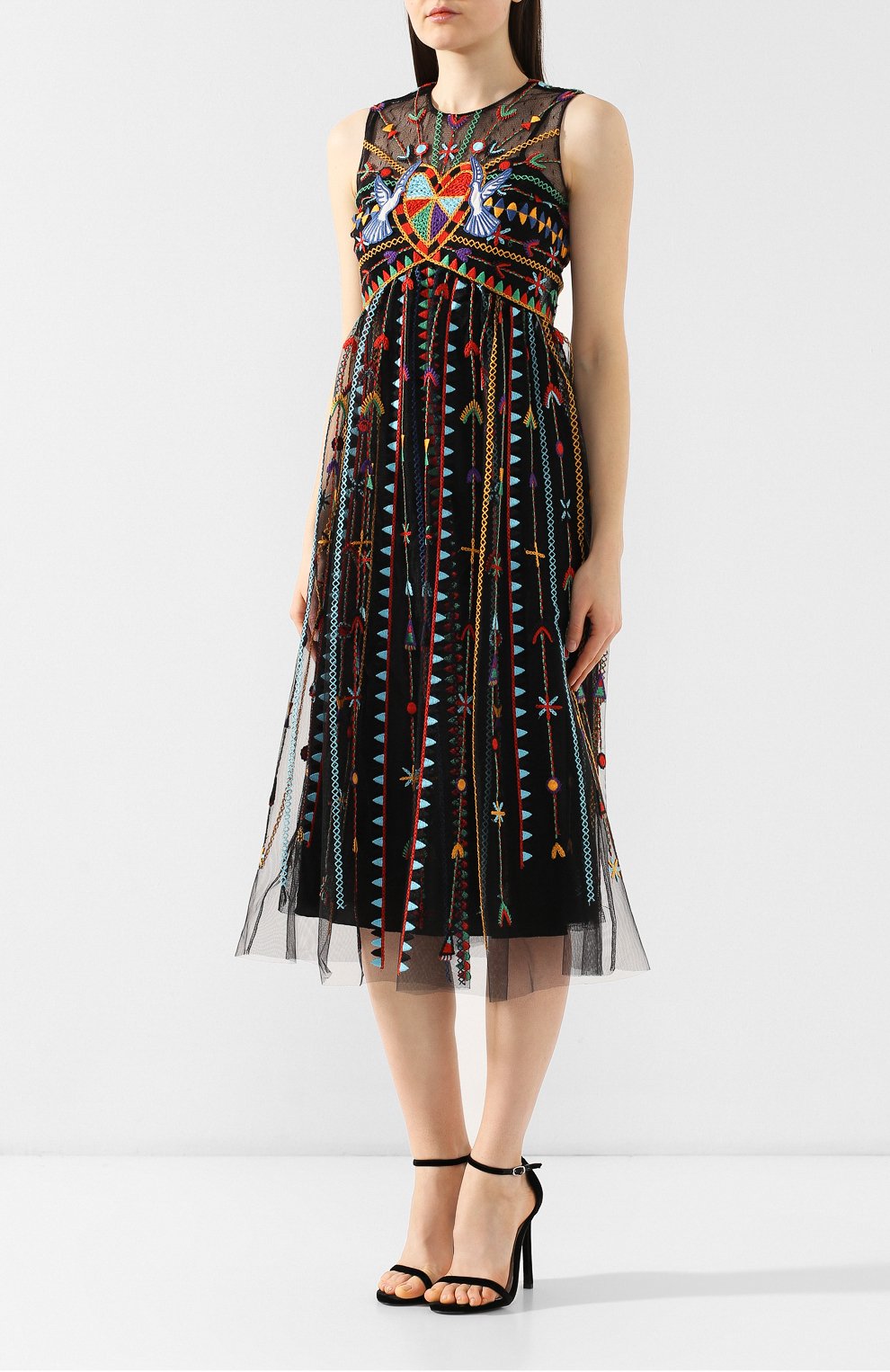 Платье-миди REDVALENTINO, арт. RR0VA02C/XEF, фото 3