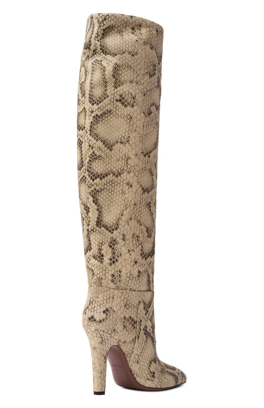 Кожаные сапоги Elsa 100 Paris Texas PX1786/XPTML Бежевый  PX1786/XPTML Фото 5