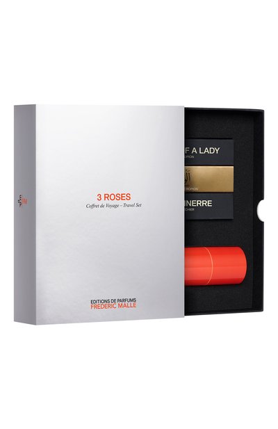 Парфюмерный набор 3 roses deco (3x10ml) FREDERIC MALLE бесцветного цвета по цене 28000 руб., арт. 3700135022416, фото 2 Парфюмерный набор 3 roses deco (3x10ml) FREDERIC MALLE, арт. 3700135022416, фото 2