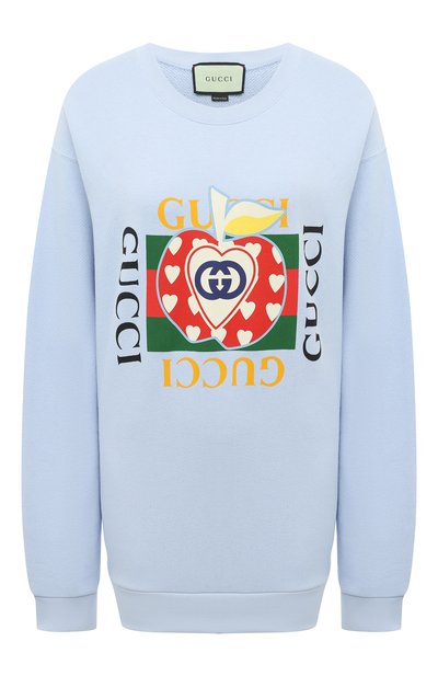 Женский хлопковый свитшот GUCCI, арт. 617964 XJDOS