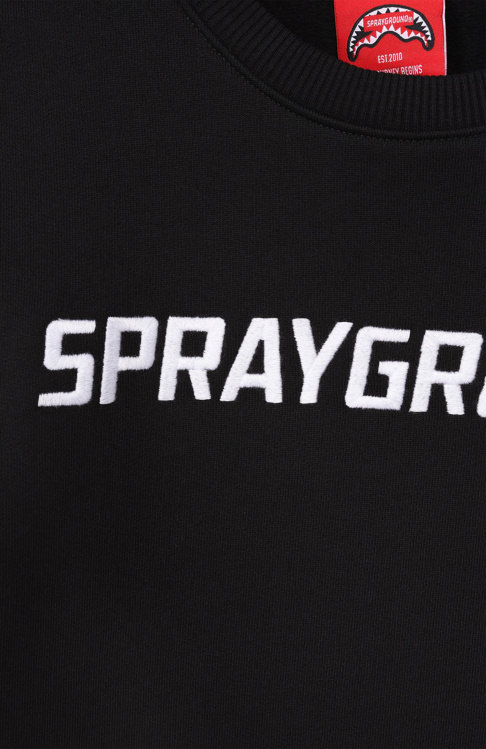 Хлопковый свитшот SPRAYGROUND, арт. SPY1351GBLK_001, фото 3