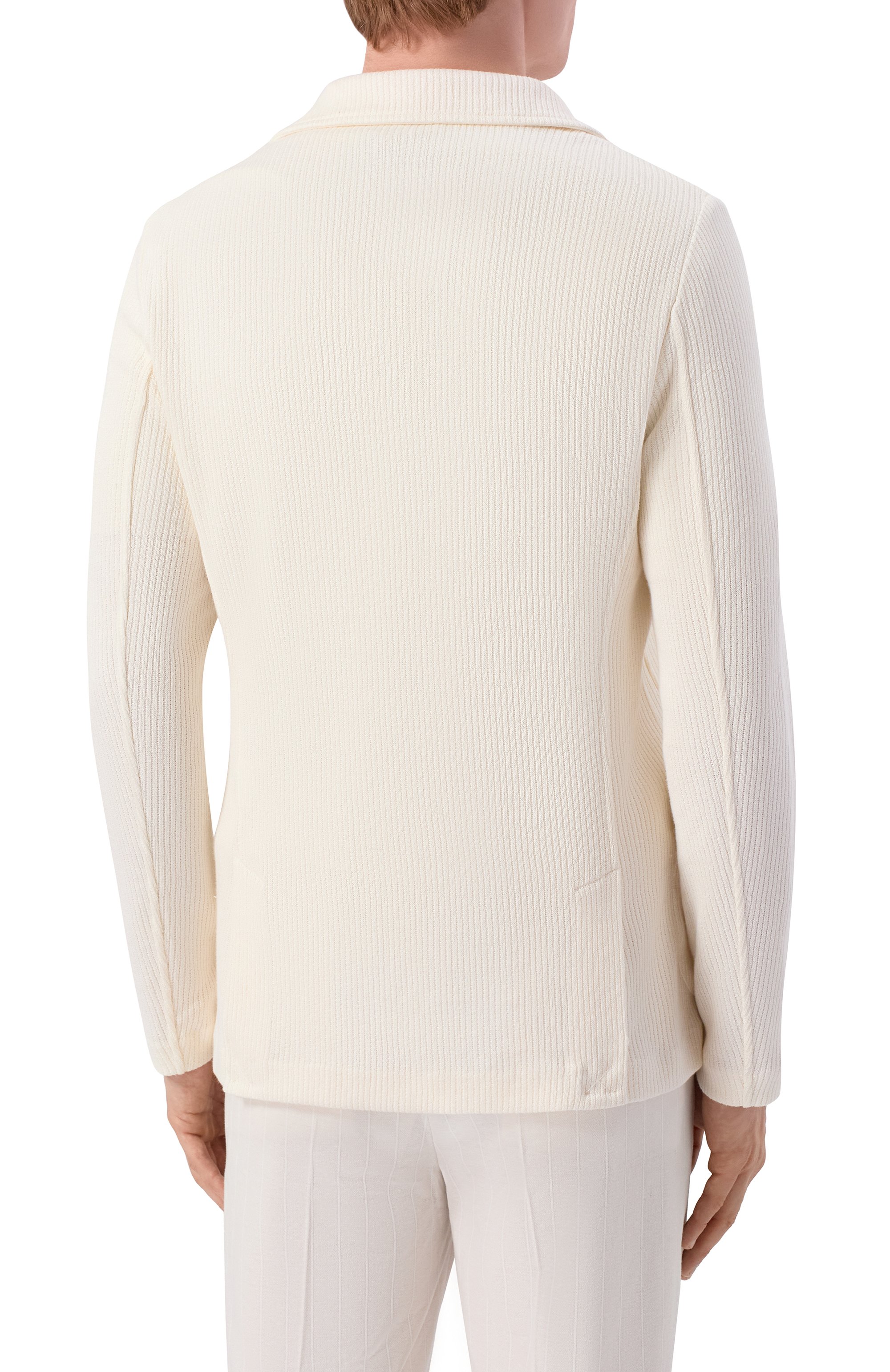 Пиджак изо льна и хлопка GRAN SASSO, арт. 57156/18652, фото 4