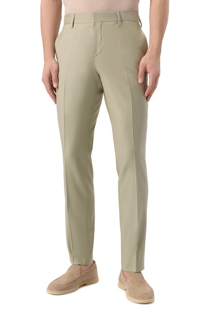 Брюки из шерсти и вискозы BOSS, арт. 50540715, фото 3