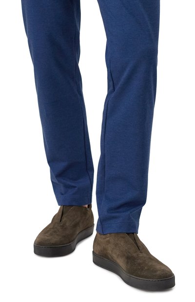 Замшевые кеды PANTANETTI, арт. 15385A/S0FFICE, фото 3