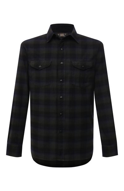 Хлопковая рубашка RRL, арт. 782840990, фото 1