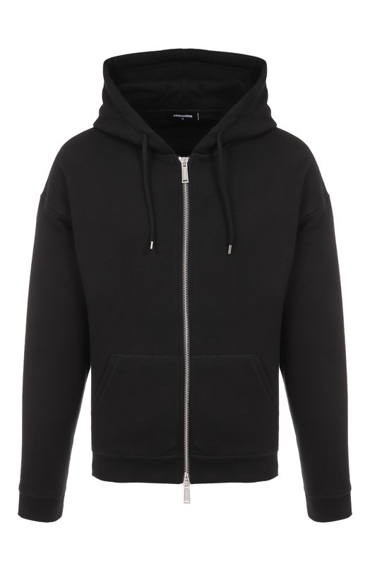 Хлопковая толстовка Dsquared2 S71HG0149/S25516 Чёрный S71HG0149/S25516