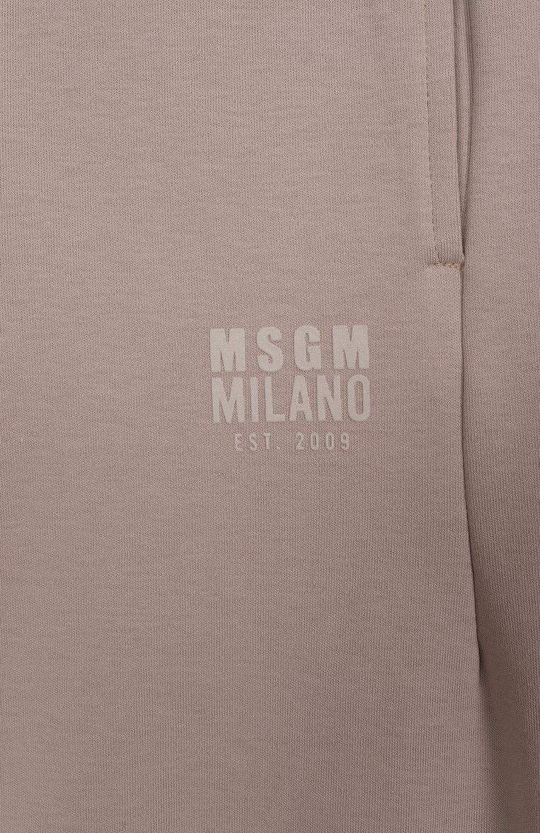 Хлопковые джоггеры MSGM KIDS, арт. S5MSJUFP172, фото 1