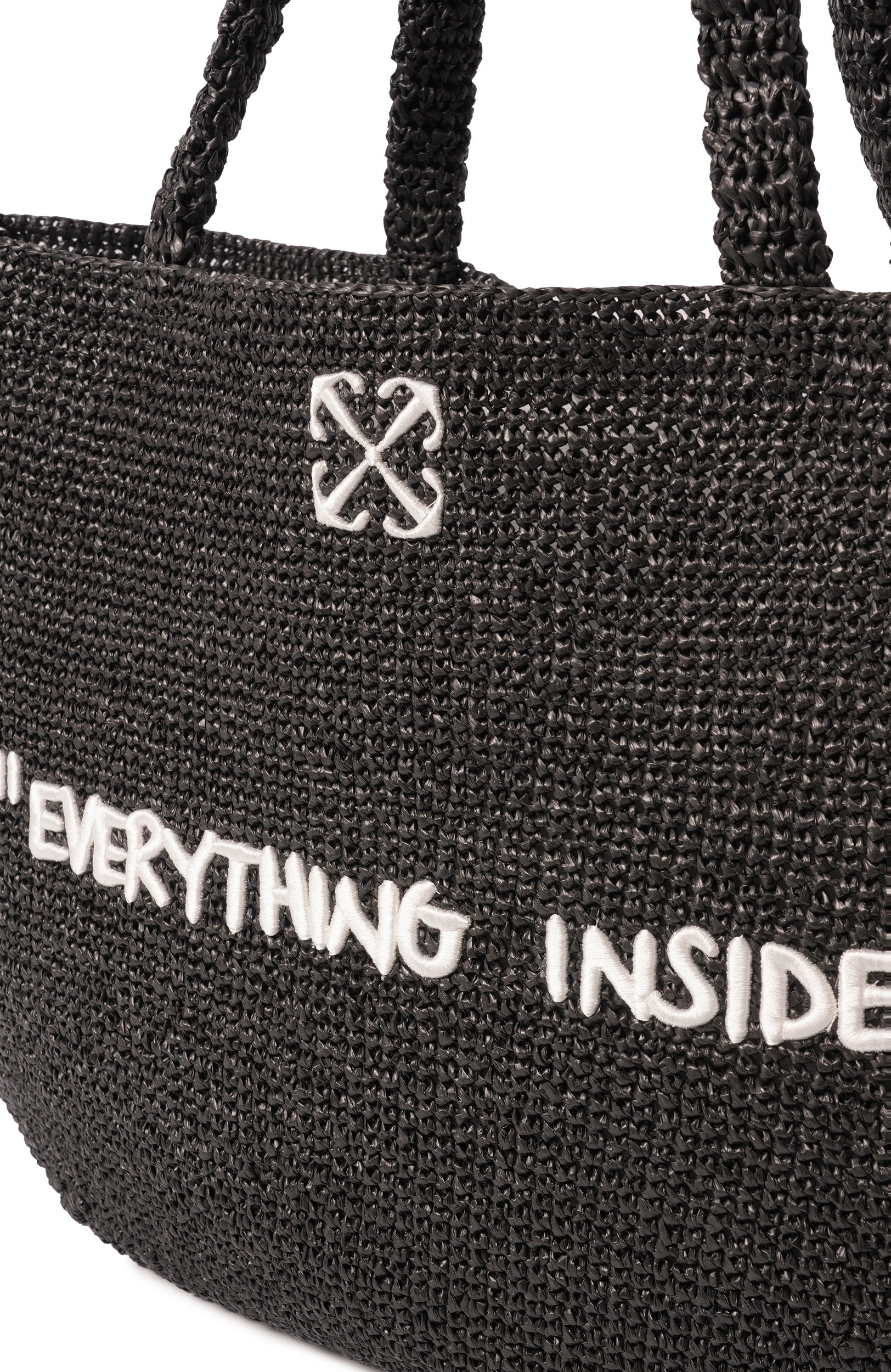 Сумка-тоут jitney quote OFF-WHITE, арт. 0WWNA15F26FB01, фото 4