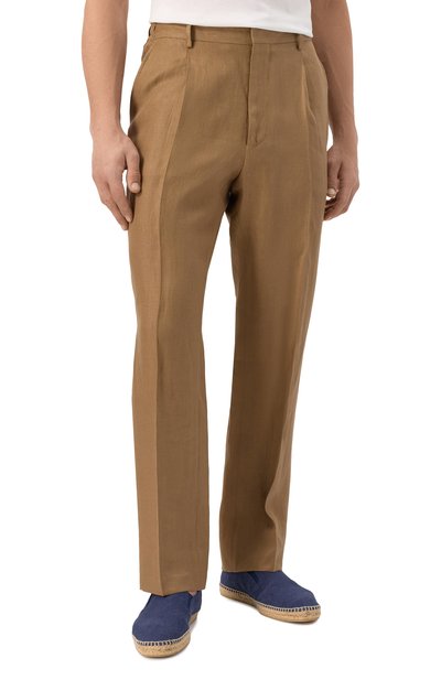 Льняные брюки CORNELIANI, арт. 254592-2514108, фото 3