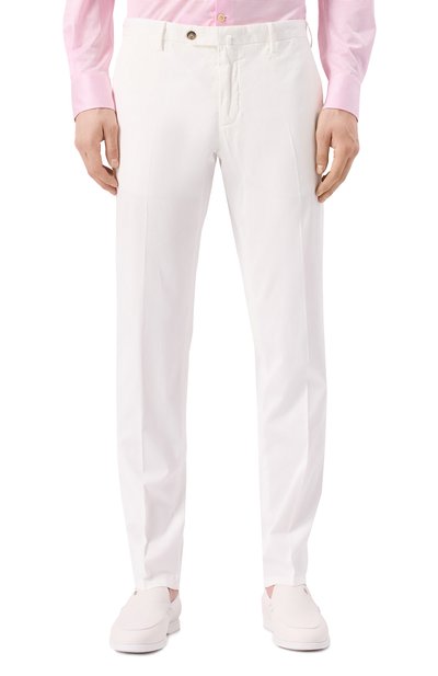 Брюки из хлопка и шелка L.B.M. 1911, арт. 8480/55022, фото 3