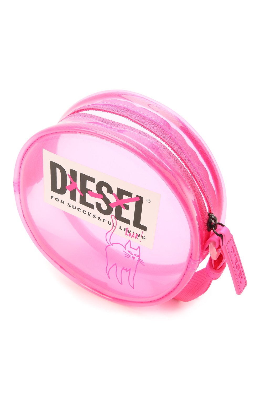 Сумка DIESEL розового цвета по цене 7995 руб., арт. J00143-P0774, фото 3 Сумка DIESEL, арт. J00143-P0774, фото 3