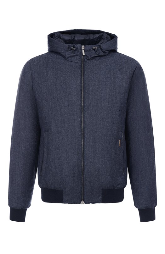 Шерстяной бомбер Oniro-FFL Moorer 0NIR0/FFL Синий 0NIR0/FFL