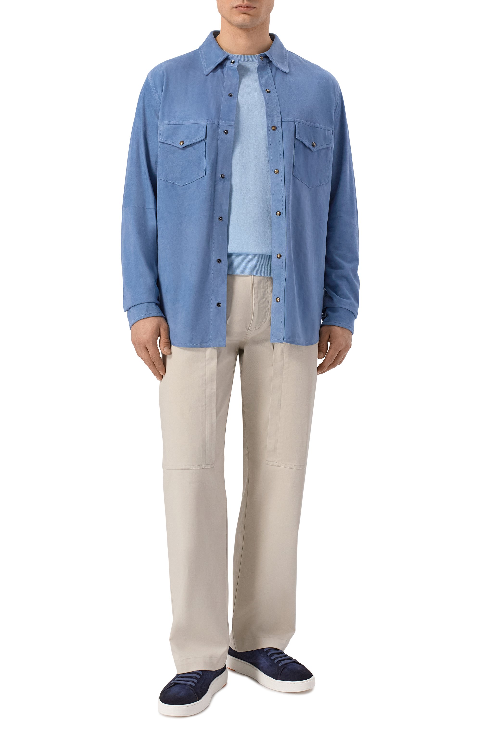 Джемпер из шелка и хлопка GRAN SASSO, арт. 43167/16290, фото 2