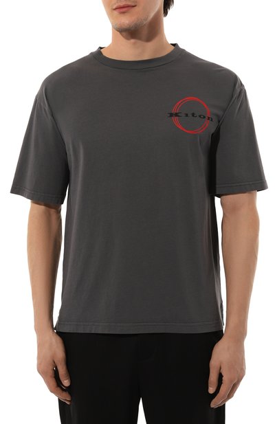 Хлопковая футболка KITON, арт. UMK042102, фото 3