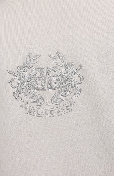 Хлопковое худи BALENCIAGA, арт. 620973/TKV72, фото 5