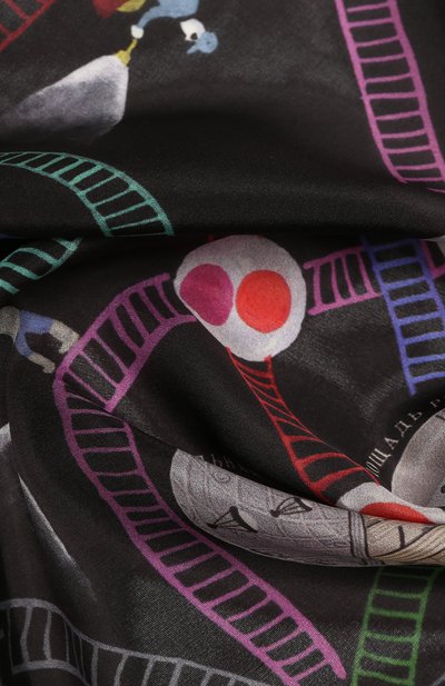 Шелковый платок метро GOURJI, арт. T23MET7R/1, фото 4