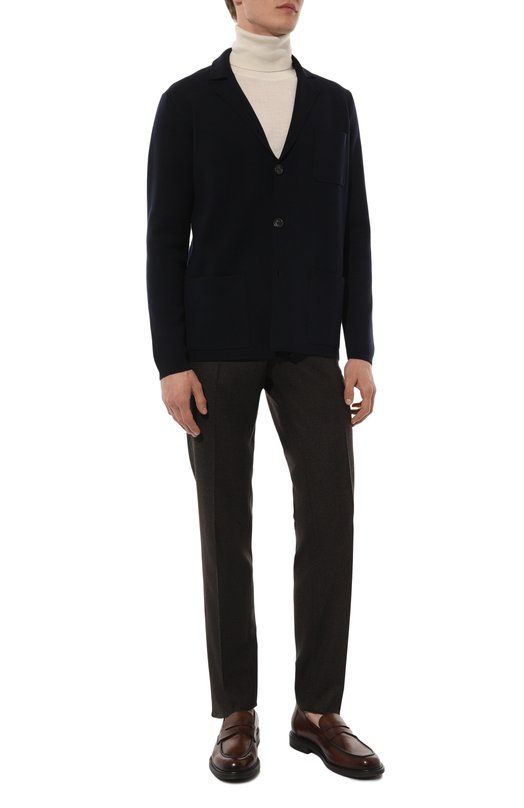Шерстяной пиджак Corneliani 94M586-9425164 Синий  94M586-9425164 Фото 3
