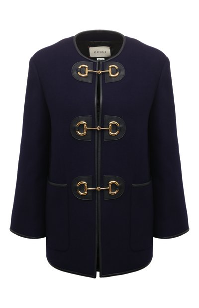 Шерстяное полупальто GUCCI, арт. 602562 Z8AGO, фото 1