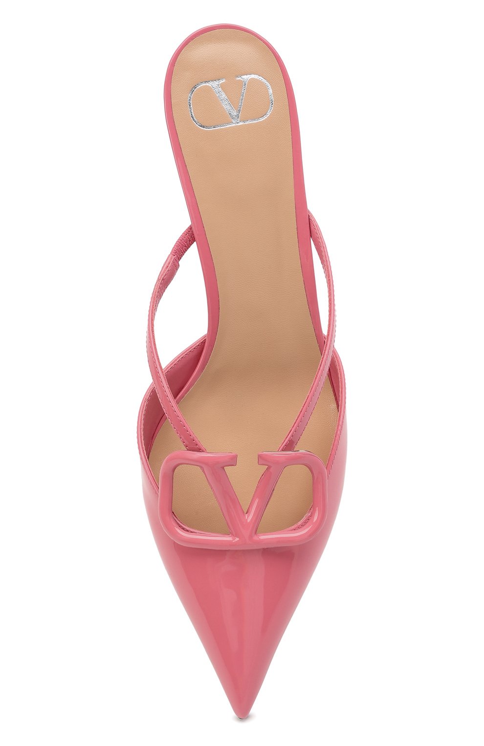 Кожаные мюли vlogo signature VALENTINO, арт. VW0S0Z74/TMK, фото 5