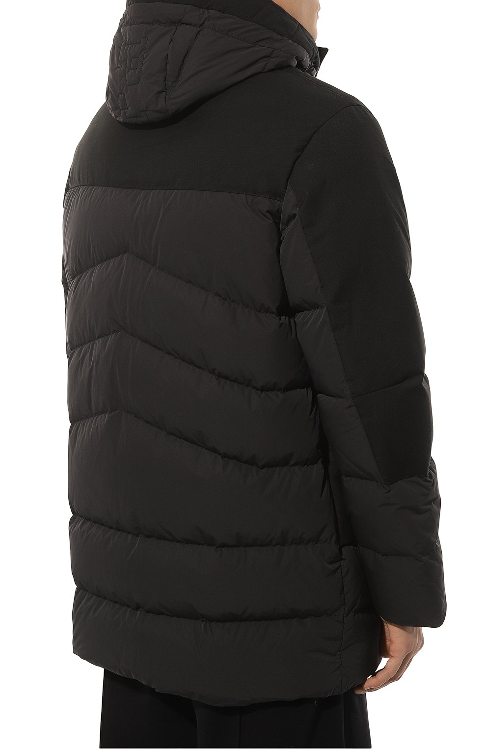 Пуховик PARAJUMPERS черного цвета по цене 95900 руб., арт. PMPUUP02, фото 4 Пуховик PARAJUMPERS, арт. PMPUUP02, фото 4