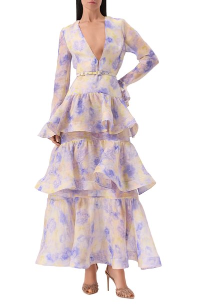 Платье изо льна и шелка YVON, арт. 0 250010, фото 2