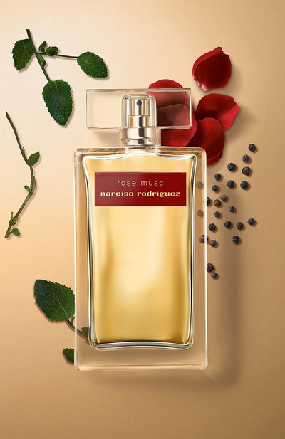 Парфюмерная вода rose musc (100ml) NARCISO RODRIGUEZ бесцветного цвета по цене 17050 руб., арт. 881215BP, фото 3 Парфюмерная вода rose musc (100ml) NARCISO RODRIGUEZ, арт. 881215BP, фото 3