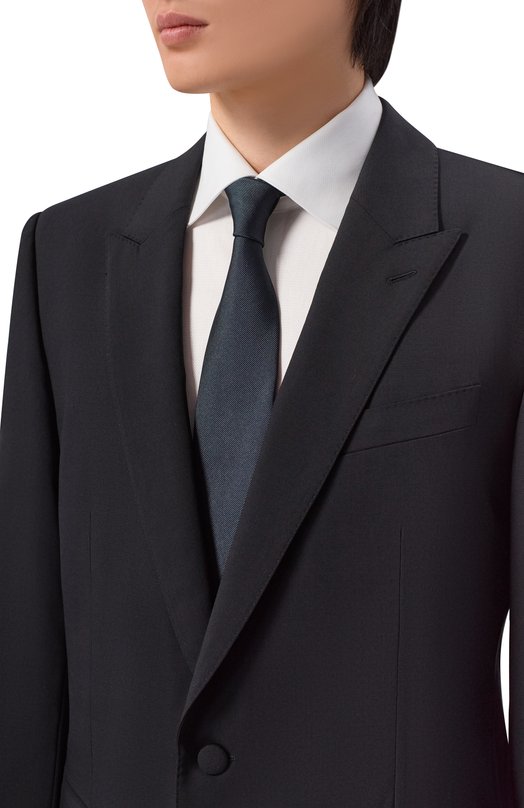 Шелковый галстук BOSS 50556054 Синий  50556054 Фото 2