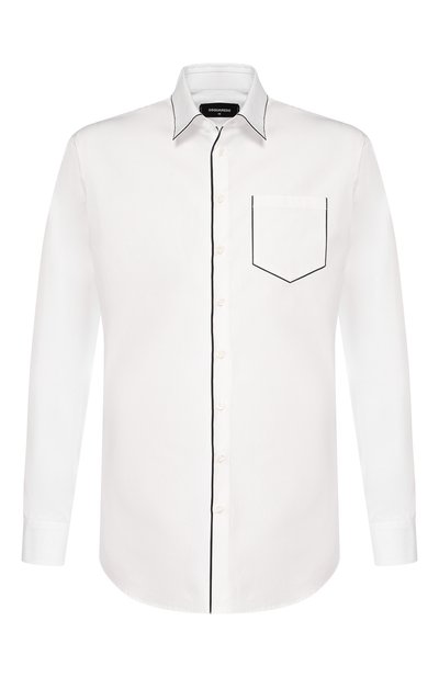 Хлопковая рубашка DSQUARED2, арт. S74DM0362/S36275, фото 1
