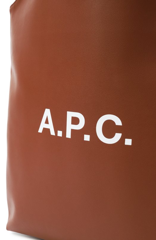 Сумка-шопер Ninon small A.P.C. M61861/PUAAT Коричневый  M61861/PUAAT Фото 3
