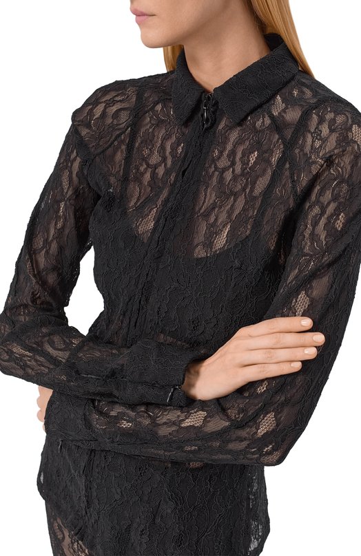 Блузка MSGM 3942MDE10/257812 Чёрный  3942MDE10/257812 Фото 5